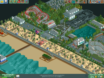 Beachfront Amusement Park